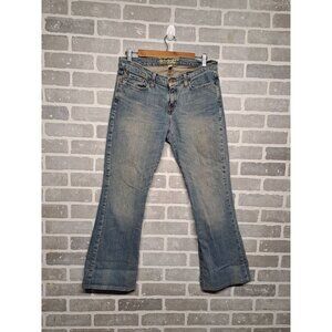 Abercrombie & Fitch Womens Stretch Jeans Straigh Leg  Mid Raise Size 8‎ R